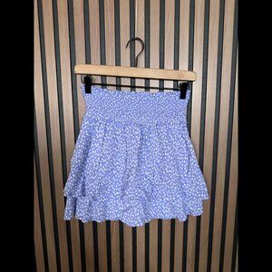 Rails Skater Skirt XS Womens Purple Lilac Elastic Waist Mini Stretch